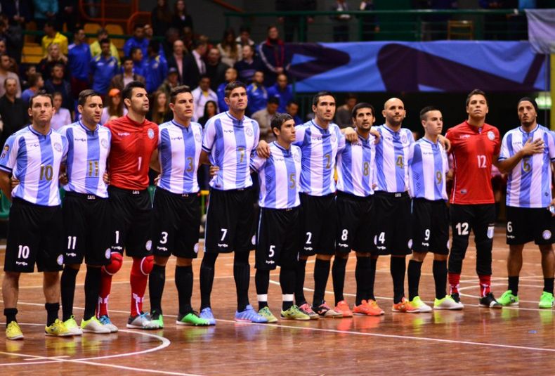 Selección Argentina Futsal CAFS Mundial Bielorrusia 2015