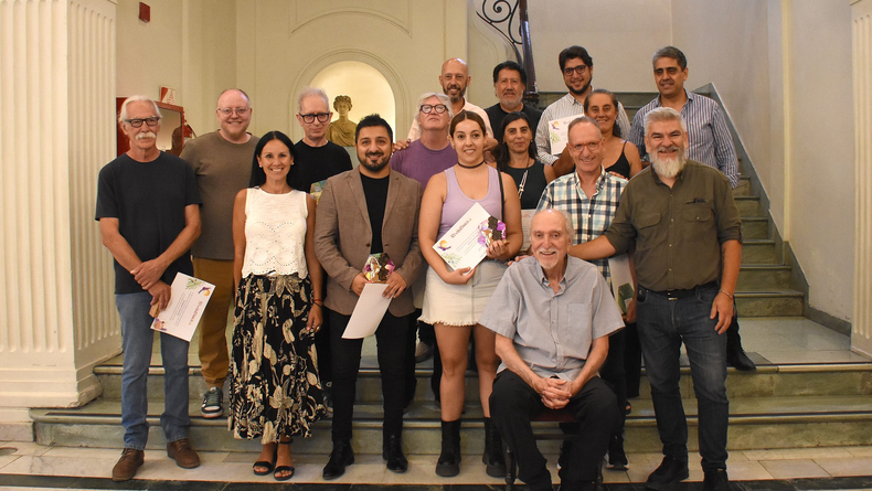 Reconocimiento a los músicos de la Fiesta de la Vendimia.
