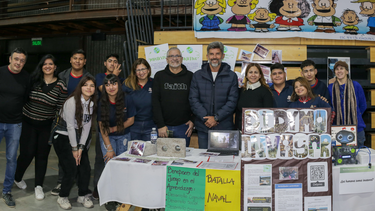 En la Nave Cultural Mendoza expusieron los alumnos de escuelas de Ciudad.