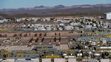 Vista panorámica de la planta de tratamiento de Potasio Río Colorado, que captará buena parte de la inversión del nuevo concesionario