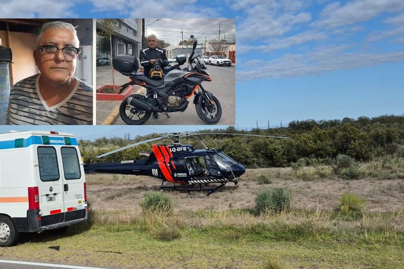 Este era el turista fallecido en General Alvear. 