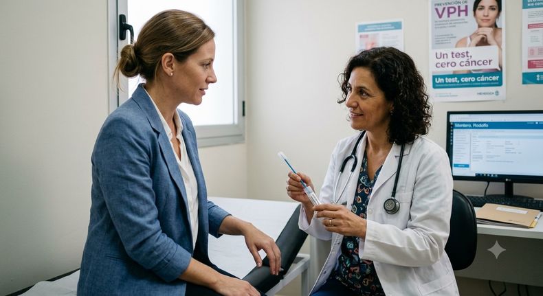 La provincia de Mendoza lanzó test gratuitos y sencillos para detectar el VPH en mujeres.