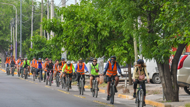 Regresa el bicitour al departamento de Guaymallén.