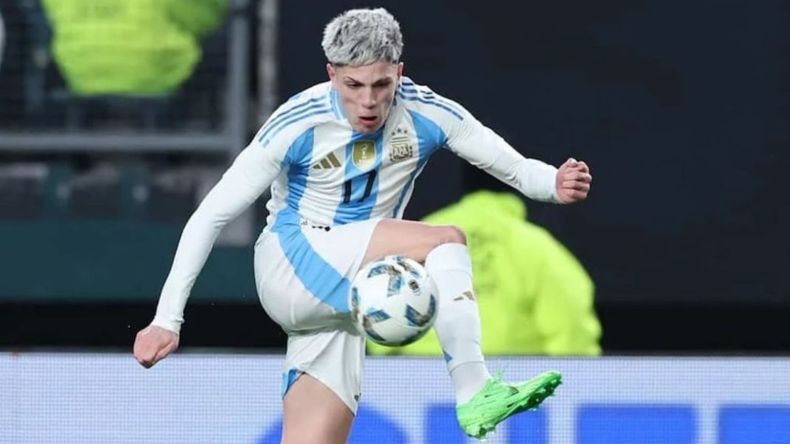 Argentina contará con el fútbol de Alejandro Garnacho.