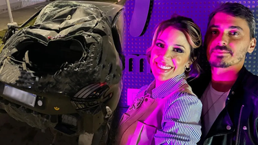 El esposo de Virginia Gallardo tuvo un brutal accidente en la ruta