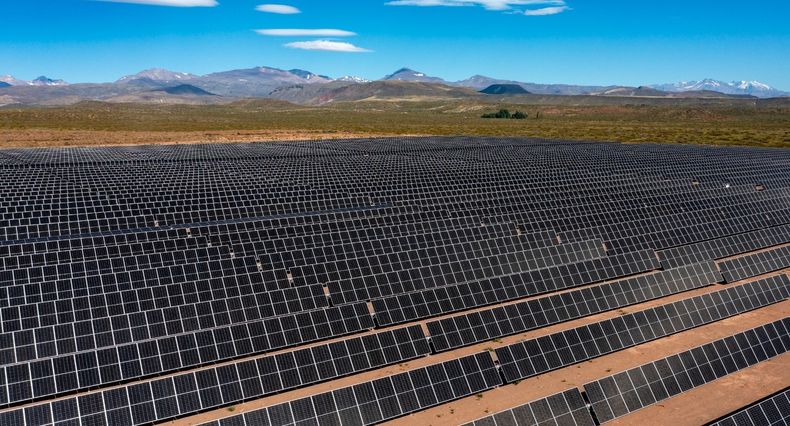 Parque Solar Malargüe (Foto gentileza). Parque Solar Malargüe (Foto gentileza).