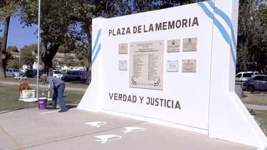 Plaza de la Memoria, verdad y justicia en San Rafael. Plaza de la Memoria, verdad y justicia en San Rafael.
