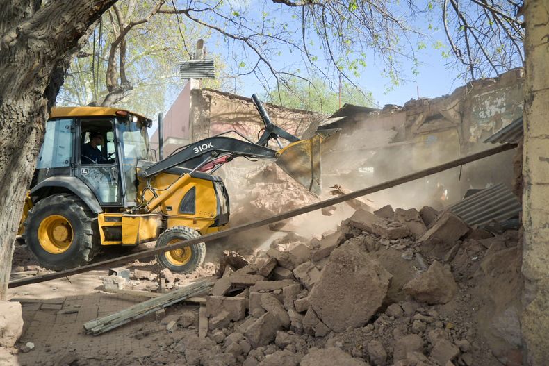 La intervención se concretó en calle Maipú luego de una serie de actuaciones impulsadas por el municipio.