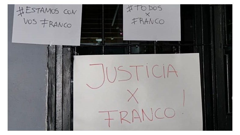 Piden la liberación de Franco Correa, preso por matar a un ladrón en Las Heras. Piden la liberación de Franco Correa, preso por matar a un ladrón en Las Heras.