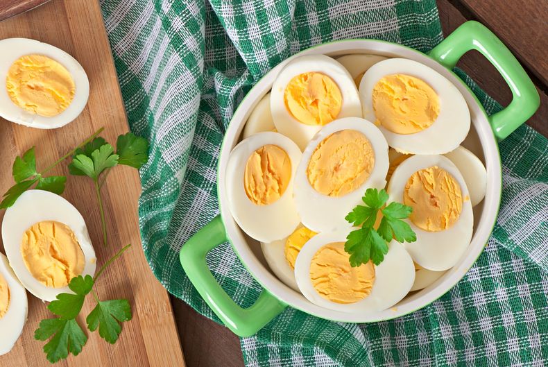 Los huevos cocidos ayudan a la alimentaci&oacute;n saludable.
