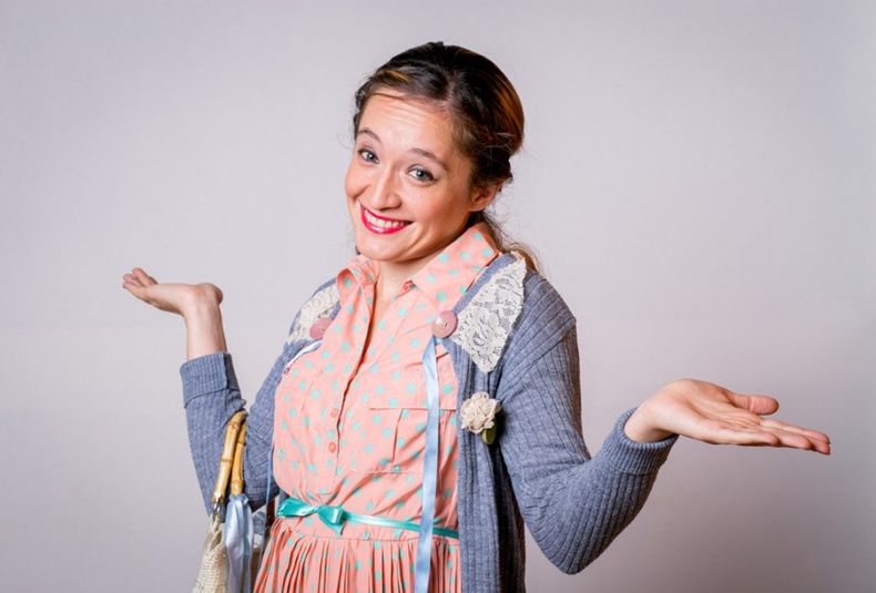 Claudia Racconto hace ES LO QUE HAY. El musical de Nelly.
