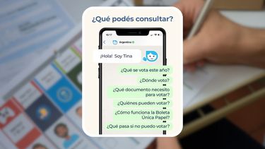 Tina ahora responde consultas sobre elecciones
