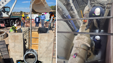 Finalizaron las tareas de instalación de los caudalímetros: a qué hora vuelve el agua al Gran Mendoza