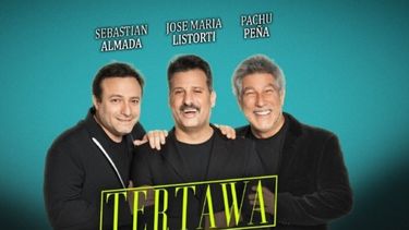 Tertawa, delivery de humor llega al Teatro Plaza de la mano de Pachu, Almada y Listorti.