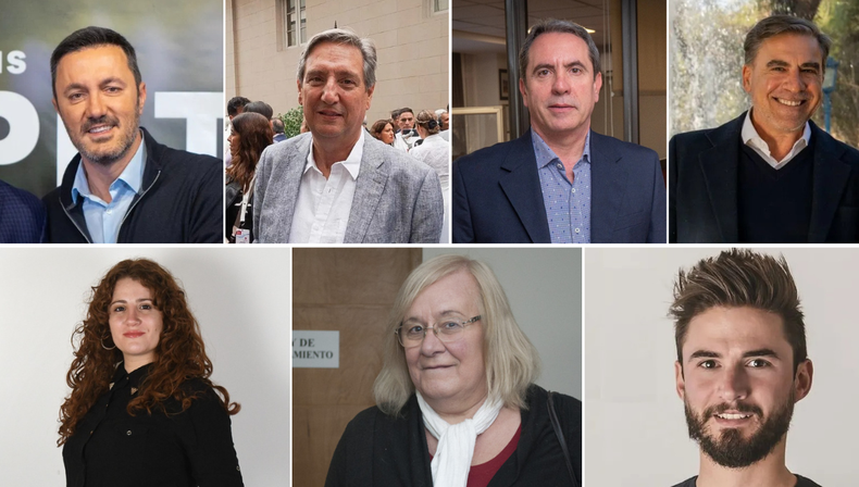 Los candidatos a diputado nacional buscan adhesiones a menos de 30 días de los comicios.