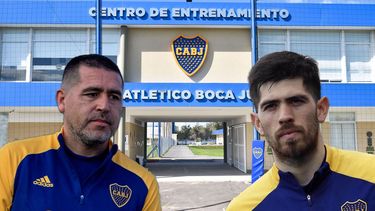 Agustín Rossi vs Juan Román Riquelme.