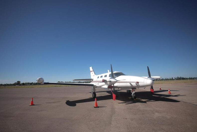 Avión de la lucha antigranizo.