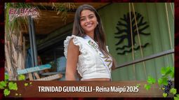 Trinidad Guidarelli, soberana de Maipú: Ser reina de la Vendimia es el sueño de toda mendocina