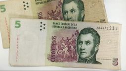 Atención: Bancos canjearán billetes de $5 hasta el 31 de marzo
