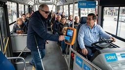 Discapacidad y SUBE: el beneficio que lanzó Nación, pero que en Mendoza se aplica hace 7 años. Imagen creada con IA