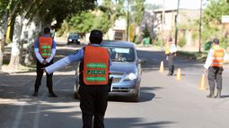 Mas de 40 multas de tránsito se labraron este fin de semana en Alvear