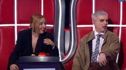 Así fue el blooper de Juliana Gattas al aire que hizo estallar de risa a todos en La Voz Argentina