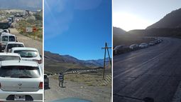 Se registraron demoras en el Paso Cristo Redentor este martes
