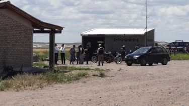 El fiscal fue al lugar en el que vivía la mujer que apareció muerta.&nbsp;