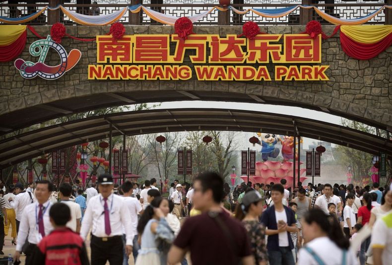 Wanda City parque temático china shanghai