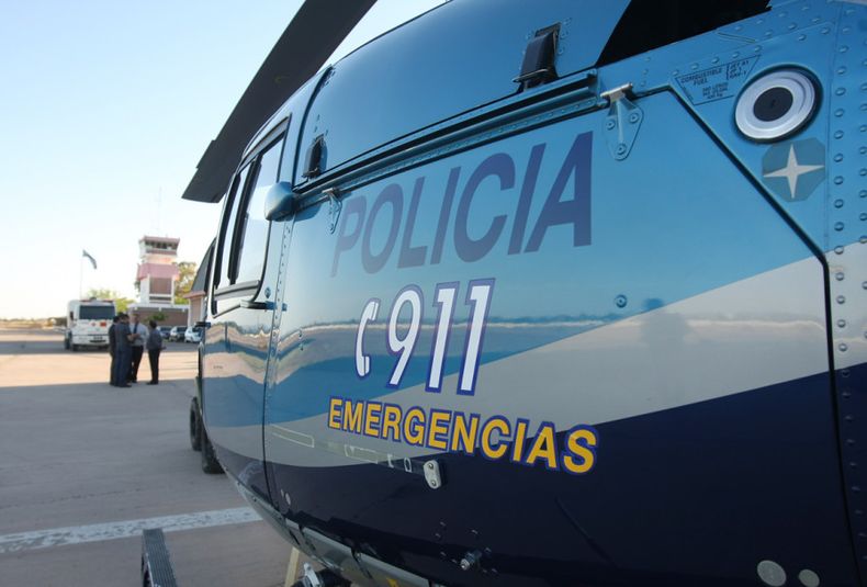 base condor, helicoptero, policía de Mendoza, seguridad, aérea