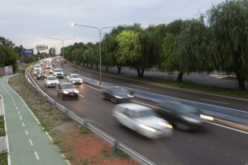Se realizó una obra pública en el Corredor del Oeste.