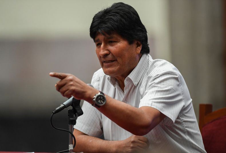 Evo Morales.