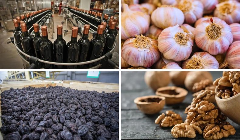 Varios productos mendocinos se beneficiarán con el tratado de libre comercio.