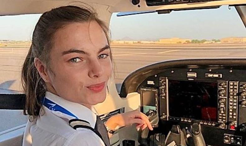 La joven piloto tenía 21 años.