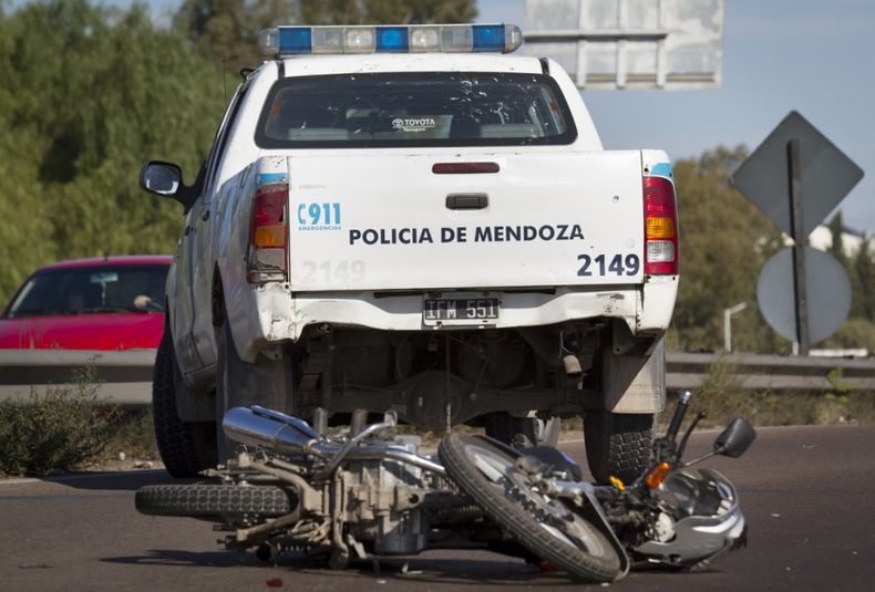 Accidenta en acceso Sur y Acceso este