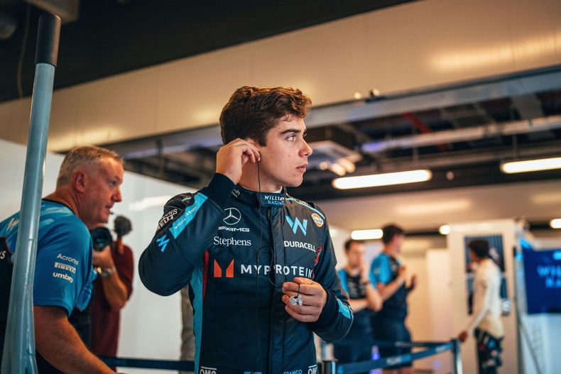 Franco Colapinto largará desde la 14ta posición en Austria