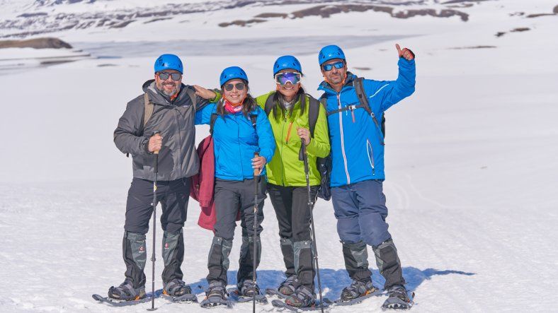 Turismo y nieve en Paso Pehuenche (Gentileza).