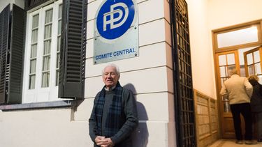 el historico dirigente del partido democrata, carlos balter, fue internado