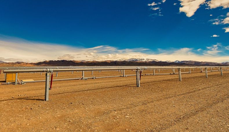 Parque Solar en Malargüe (Foto gentileza).
