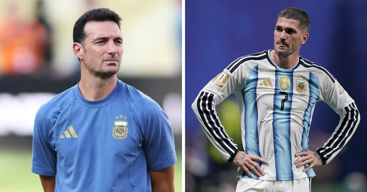 Fin de una era en la Selección: la drástica decisión de Lionel Scaloni sobre el futuro de Rodrigo De Paul