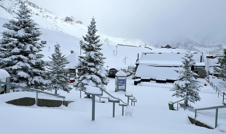 Alerta Amarilla Por Nevadas Este Domingo En Un Departamento De Mendoza