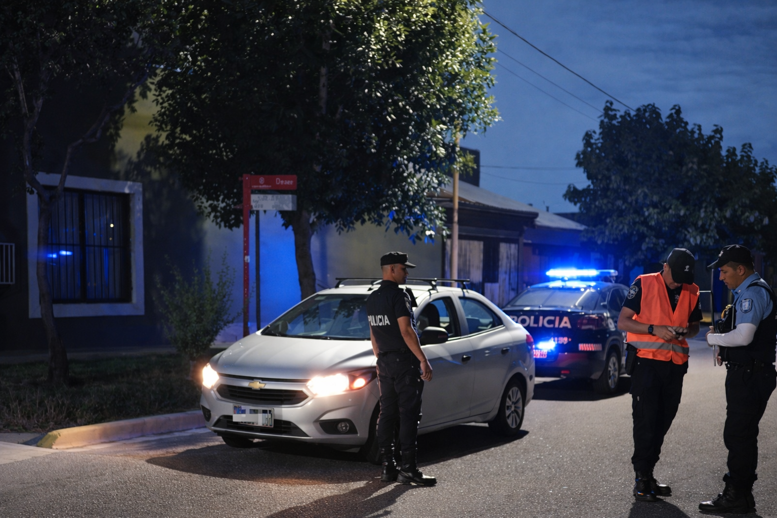 Grave caso de violencia de género en el barrio Colombia de Las Heras. Grave caso de violencia de género en el barrio Colombia de Las Heras.