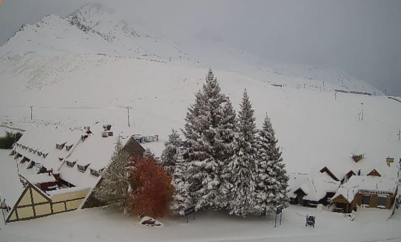 Nevadas en Malargüe (Foto gentileza).