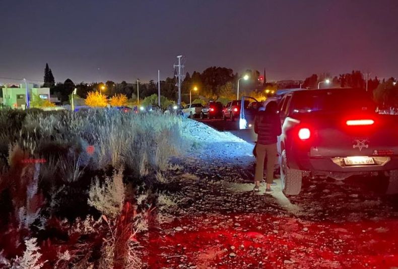 Fiesta clandestina, chacras de coria, La crucecita, operativo