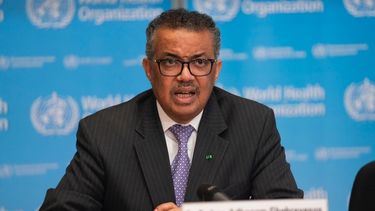 Tedros Adhanom, el director general de la Organización Mundial de la Salud. Tedros Adhanom, el director general de la Organización Mundial de la Salud.