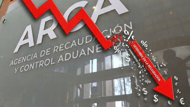 La recaudación sigue en caída y refleja elestancamiento de la economía. La recaudación sigue en caída y refleja elestancamiento de la economía.