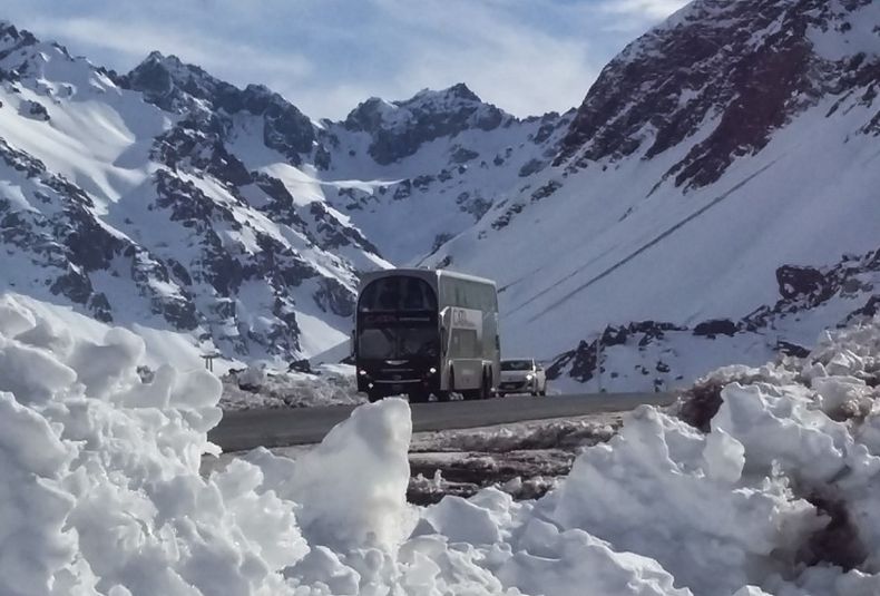 Nevadas y mal tiempo.
