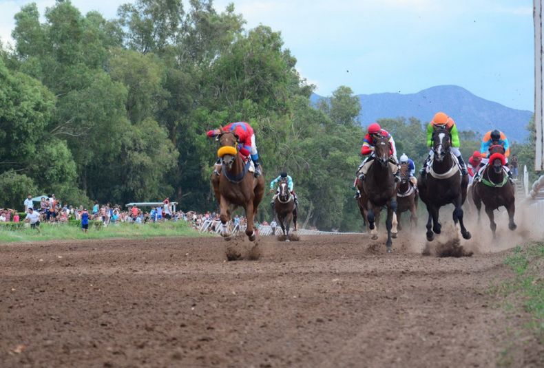 Carrera hipódromo