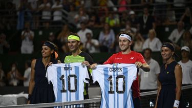 Rafael Nadal jugó un gran partido.