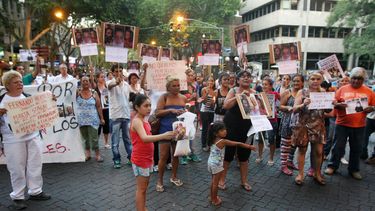 Sitio Andino | marcha reclamo corte por Luciana, familiares, km0, san martin y garibaldi
